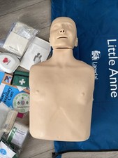 Laerdal Little Anne CPR AED Manikin Resuscitation & Defibrillator Training