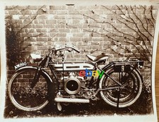Photograph of Douglas TS Motorcycle c1920's
