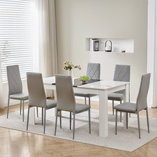 7pcs dining set - set, 150cm