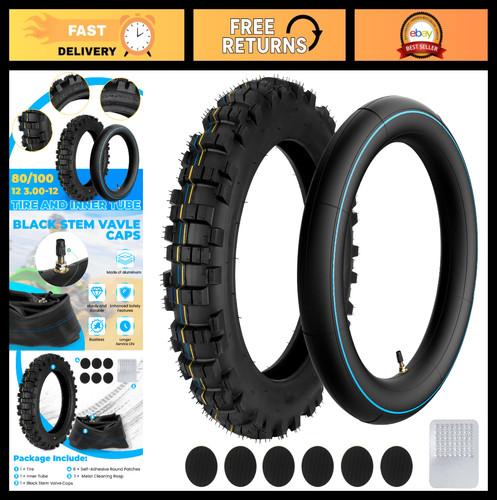 Dirt bike tire - &, tube