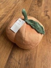 NEXT Weighted Pumpkin Plush Door Stop Brand New