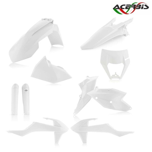 Acerbis full white plastic - white,