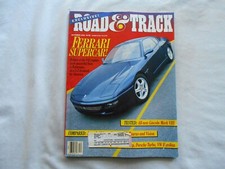 ROAD & TRACK Magazine-DECEMBER,1992 FERRARI SUPERCAR!