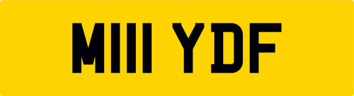 Milly style old car number - style,