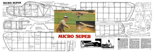 Model airplane plans - model,