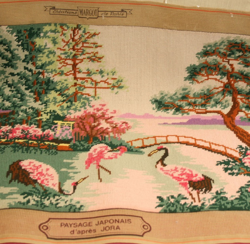 Completed large tapestry - completed,