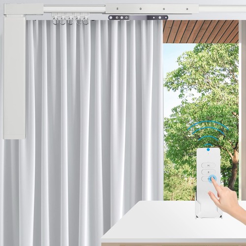 Electric curtain tracks - curtain,