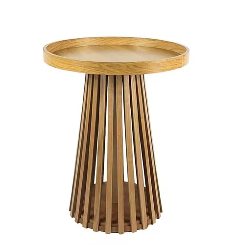 Natural brown slatted base - brown,