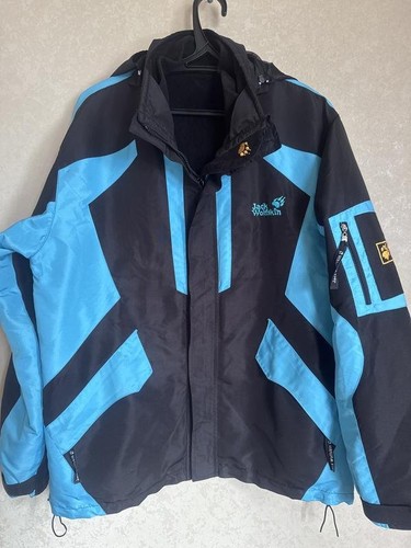 Men jack wolfskin jacket black - jacket,
