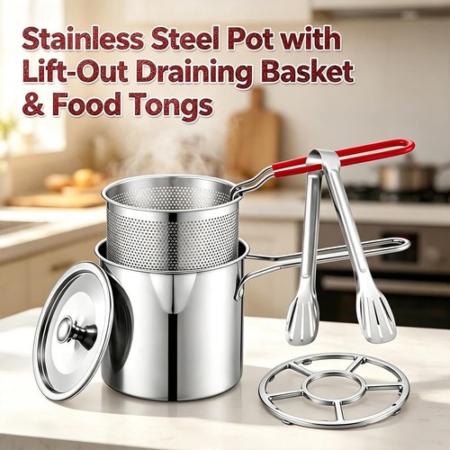 Stainless steel pot with - pot,