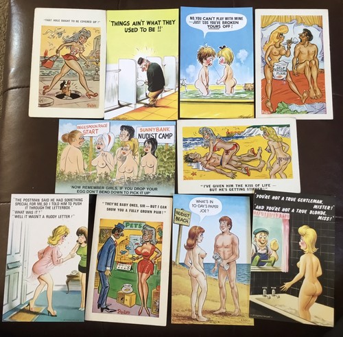 10x vintage bamforth pedro - vintage, &pedro