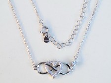 Sterling Silver 925 Open Heart