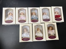 8 x Angel Fairy  Joy Hanging Handcrafted Porcelain Doll Ornaments Christmas