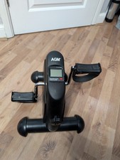 AGM Mini Exercise Bike Desk Arm Leg Pedal Machine With LCD Display