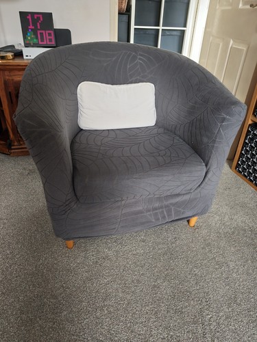 Ikea tullsta tub chair grey - tub,