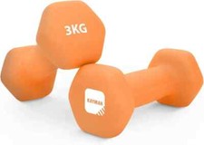 KAYMAN Neoprene Dumbbells with