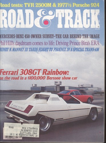 1977 road track magazine - 1977, &