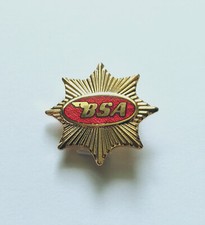 BSA ENAMEL LAPEL PIN BADGE CAP