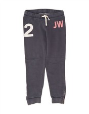 JACK WILLS Womens Tracksuit Trousers Joggers UK 10 Small  Navy Blue BH05