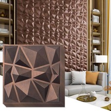Art3d Textures 3D Wall Panels Antique Copper 19.7 x Inch, 