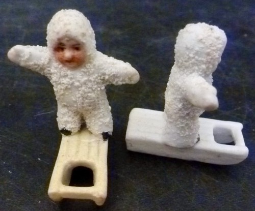 Antique vintage snow babies - vintage,