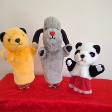 Sooty Sweep and Sue glove