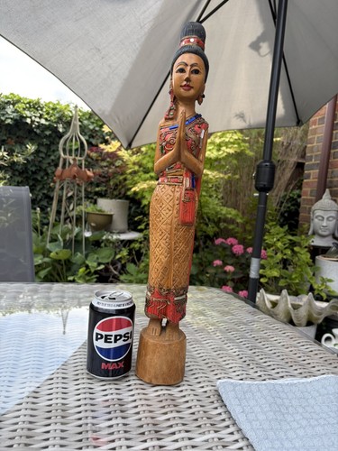 Vintage hand carved - , wooden