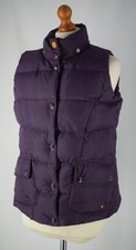 Ladies Purple Joules J_Alana Down Filled Gilet, Bodywarmer Size UK 14.