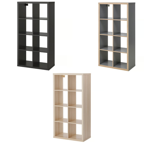 Ikea wooden shelving - wooden, unit