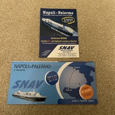 2003/04 SNAV Ferry Brochures Norland Norstar North Sea Ferries P&O Falklands