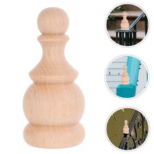  Unfinished Wooden Finials
