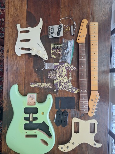 Assorted guitar parts project - assorted,