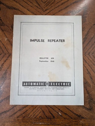 Automatic electric strowger - electric,
