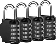 4 Digit Combination Padlock