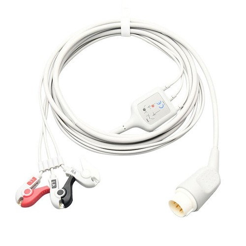 8pin ecg patient cable leads - ecg,