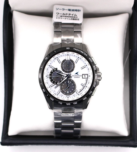 Casio oceanus ocw t2600j - oceanus, ocw-t2600j-7ajf