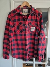 Superdry Men's Red Navy