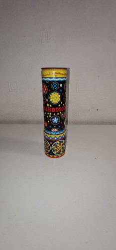Vintage tinplate kaleidoscope - vintage,