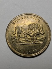 German Game Token, Spiel Marke LION Whist Counter Marker