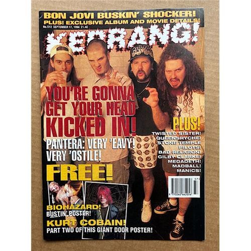 Pantera kerrang 512 - kerrang, no.512