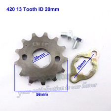 420 13 Tooth 20mm Front Engine