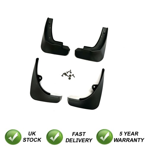 Full set rubber mudflaps - set,