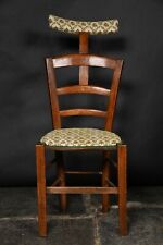 Rare provincial Regency Artist’s Posing Chair Or Barbers Chair Circa 1810