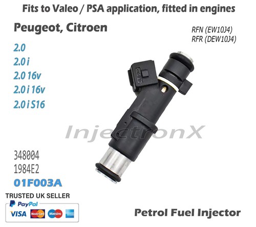 Petrol fuel injector - fuel, 01f003a