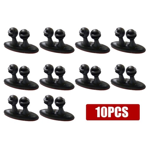 10x car adhesive cable - cable, clips