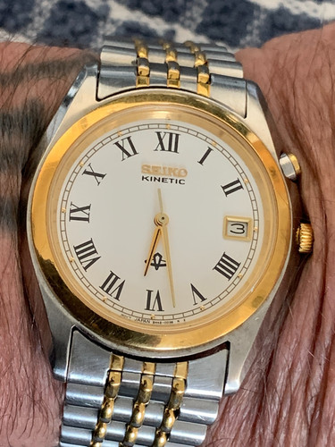 Men seiko kinetic - men's, watch