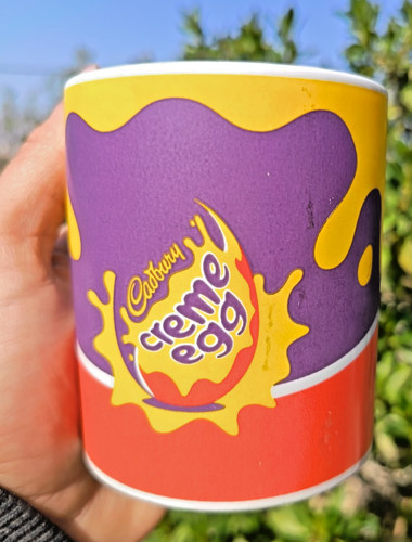 Cadbury creme egg - creme,