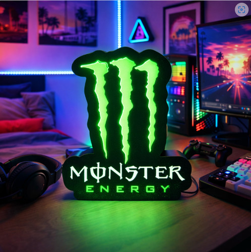 Energy green led neon sign - ,