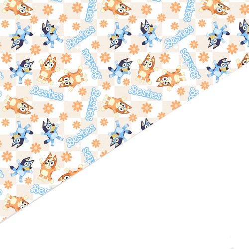 Hair bow printed - hair,