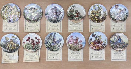 Set wedgewood flower - of, 12